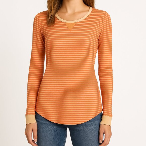 Free People Intimately Nude Combo Striped Sheer Slim Top - Extra Small - NWT - Picture 1 of 10